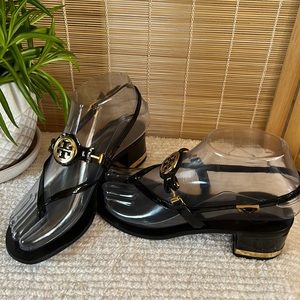 Tory Burch   Black Sandal size 5 A736